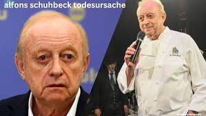 Alfons Schuhbeck Todesursache